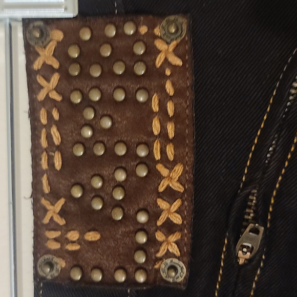 L.A.M.B. Full Back Zip Jeans - Picture 3 of 16